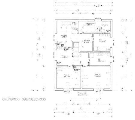 Grundriss Obergeschoss