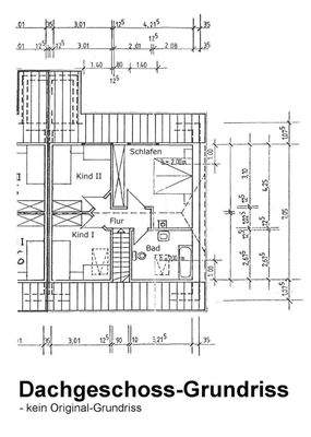Dachgeschoss-Grundriss