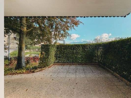 Geschützte Terrasse Erdgeschoss - terrazza protetta piano terra