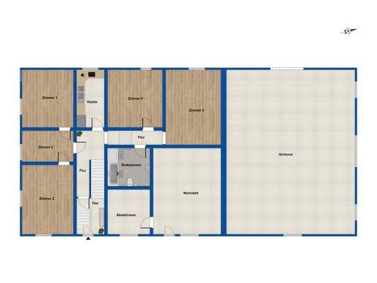 Grundriss Erdgeschoss