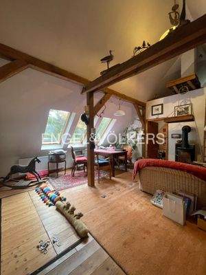 Heller Wohnbereich im Obergeschoss