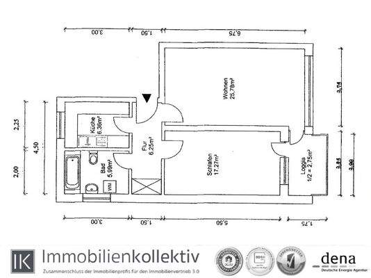 Grundriss Immobilienkollektiv 