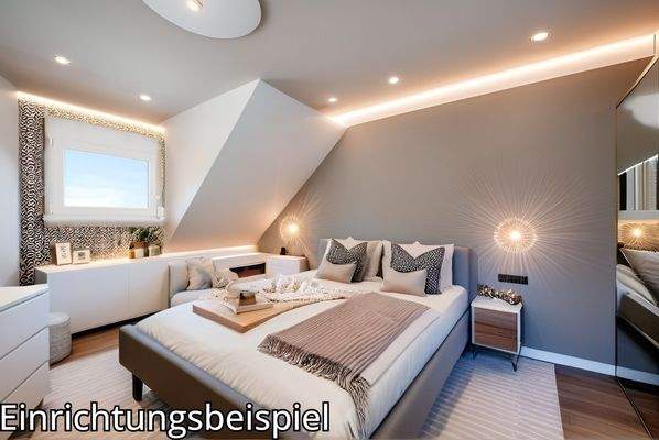 Einrichtungsbeispiel Schlafzimmer