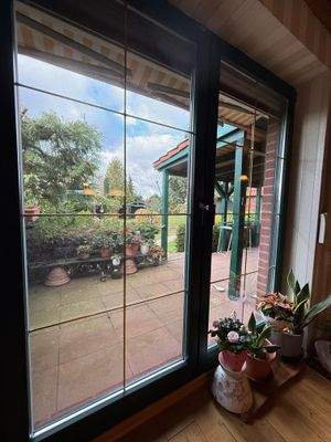 Ausblick in den Garten