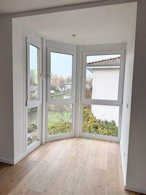 Erker in Zimmer 4 im OG