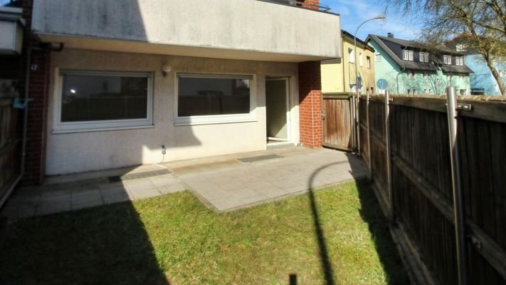 Terrasse und Garten