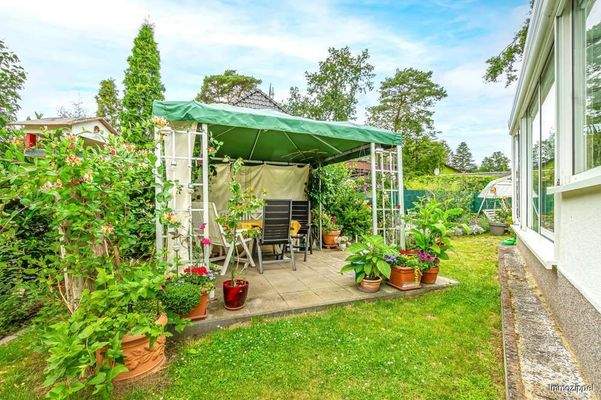 Grillplatz im Garten