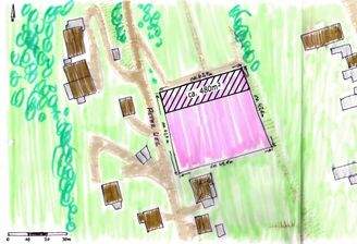 Skizze Lageplan