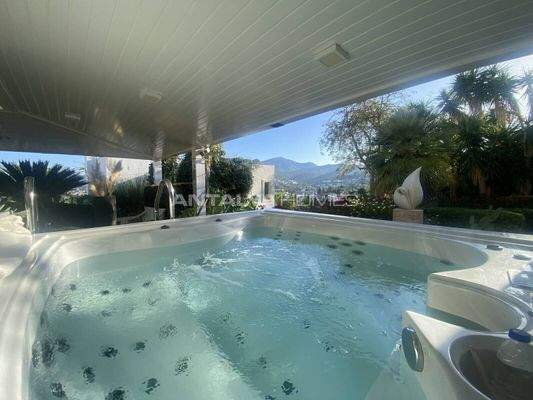 Furnished House with Sea View in Bodrum Turkbuku