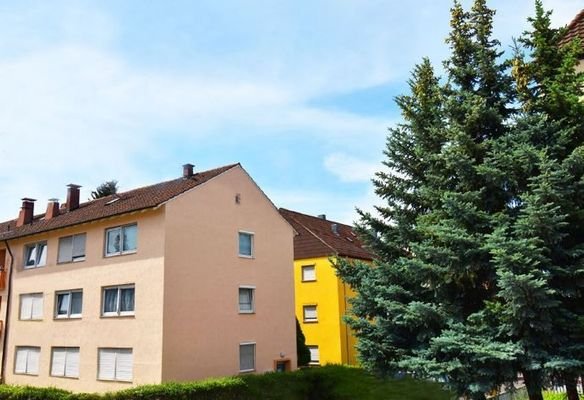 Farblich neue Fassadengestaltung