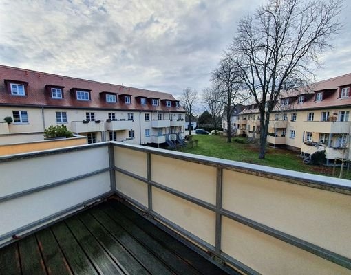Ausblick Balkon