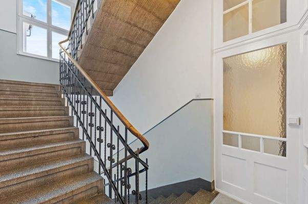 historisches Treppenhaus