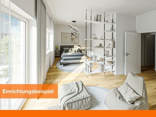 Schlafzimmer Einrichtungsbeispiel