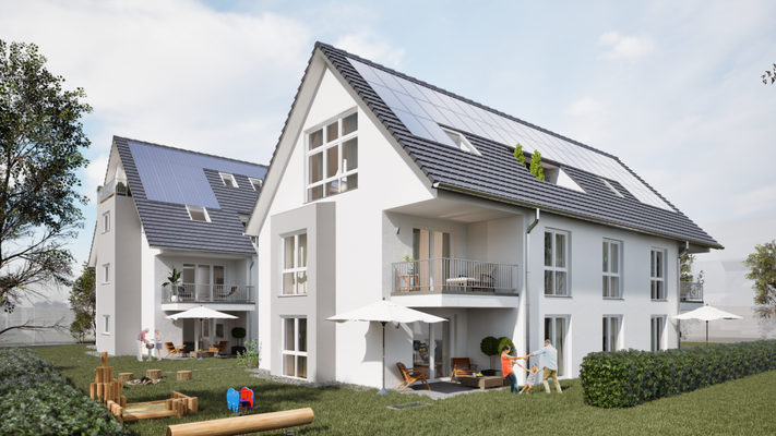 Süd-West-Ansicht Haus 2