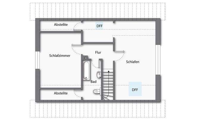 Grundriss Dachgeschoss