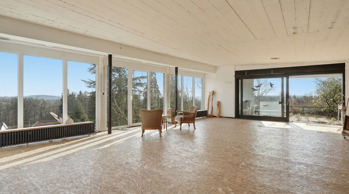 Panoramasicht beim Bestandsgebäude