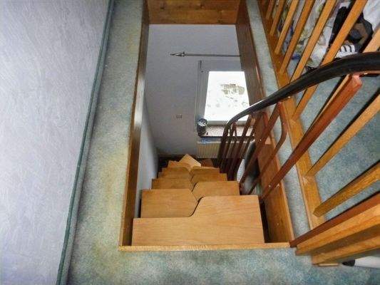 WE EG/OG Aufgang zum Schlafzi.
