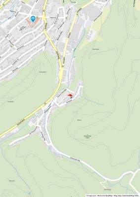 Geolyzer Kartenausschnitt