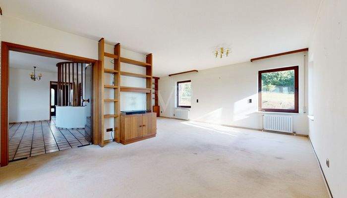 Wohnbereich mit Kaminecke