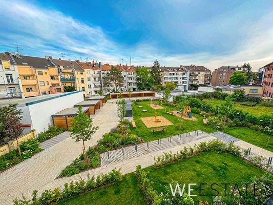 Innenhof mit Spielplatz