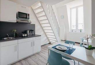 Wohnraum Apartment Maisonette