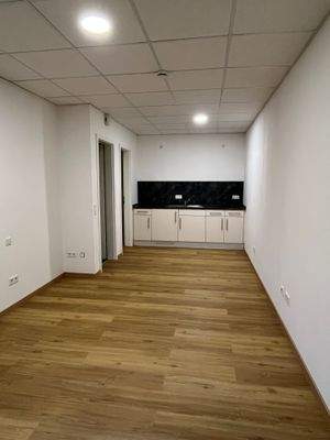 Wohn-/Schlaf- und Essbereich