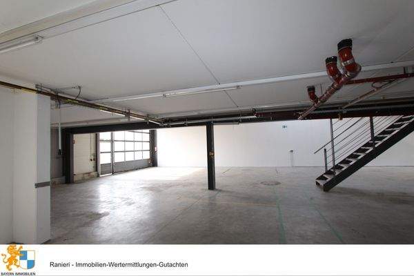 Hallen und Werkstattbereich