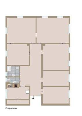 Stadtvilla Erdgeschoss