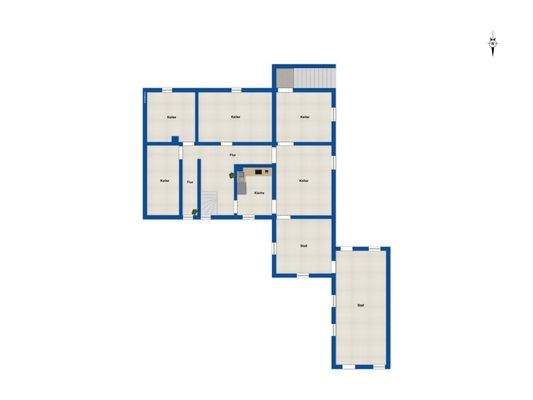 Grundriss - Kellergeschoss