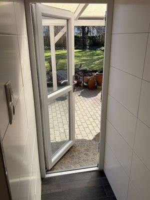 Flur zur Terrasse