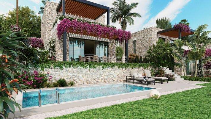 Detached Villas with Impressive Views of Bodrum Yalıkavak