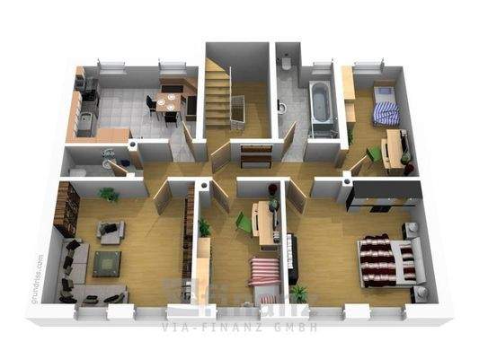 Grundriss 1 Obergeschoss