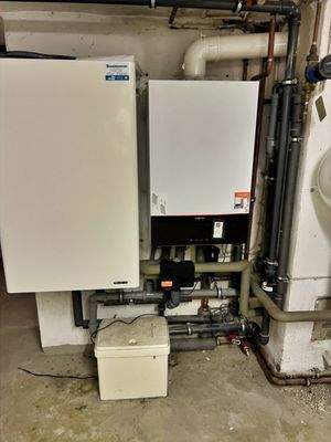 Einfamilienhaus, Heizungsanlage