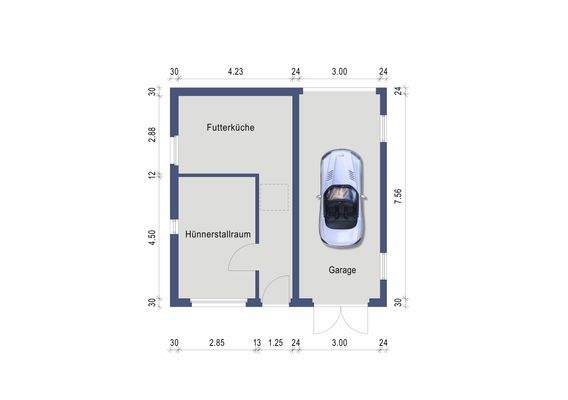 Grundriss Nebengebäude