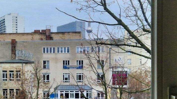 Blick aus dem Fenster