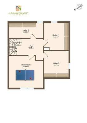 Grundriss Kellergeschoss