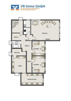 Grundriss Souterrain