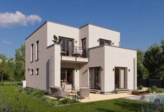 Modernes Haus mit Terrasse