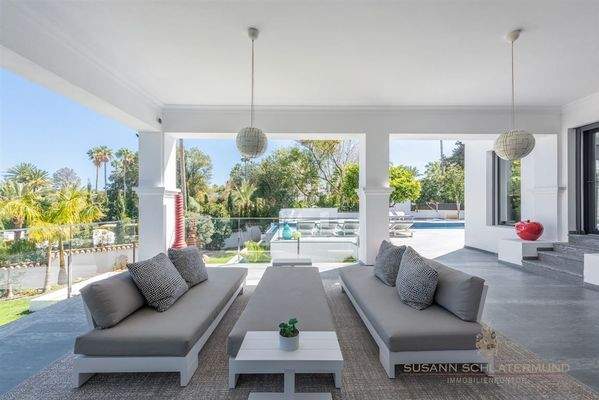 Chillige Terrassenbereiche