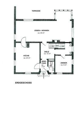Grundriss Erdgeschoss