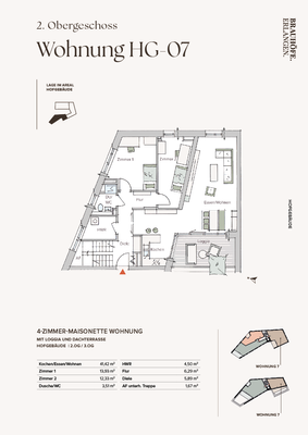 Grundriss 2. Obergeschoß