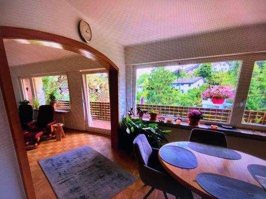 Wohn- und Essbereich in der vermieteten Wohnung