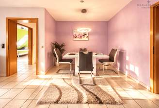 offener schöner Essbereich