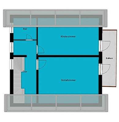 Grundriss Dachgeschoss