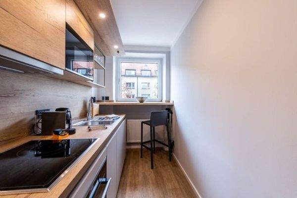 Top ausgestattete Küche mit modernen Geräten