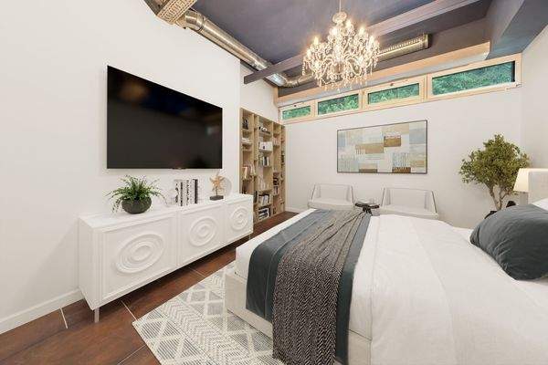 Staging-Beispiel Wohnraum