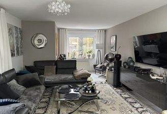 Wohnzimmer mit Erker