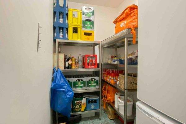 Vorratsraum Pizzeria