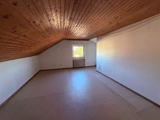 Zimmer im Dachgeschoss