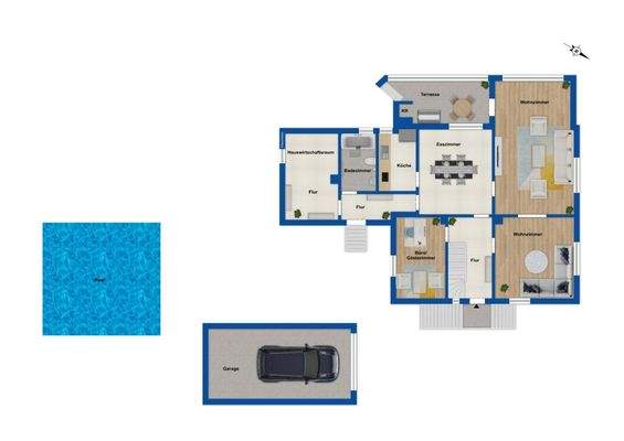 Grundriss Erdgeschoss